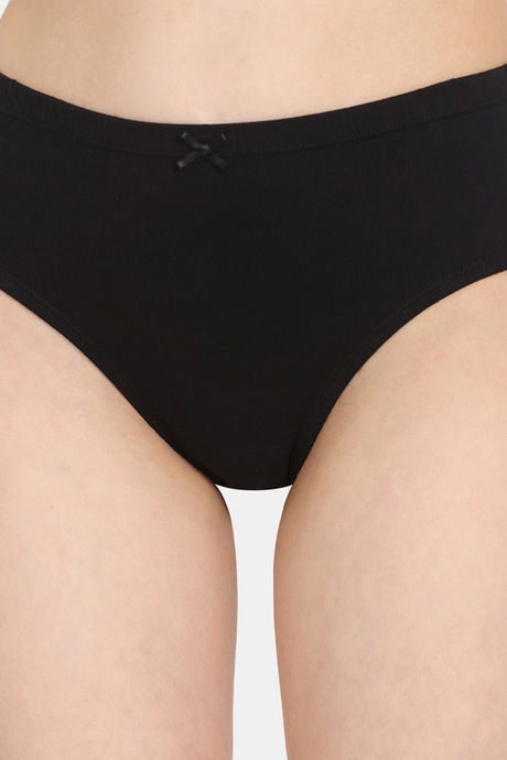 Rosaline Medium Rise Full Coverage Hipster Panty (Pack of 5) - Multicolor — image 5